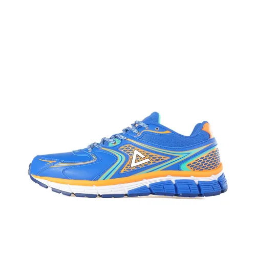 PEAK Running Shoes Men Low Top Intense Blue/Capuchin Yellow