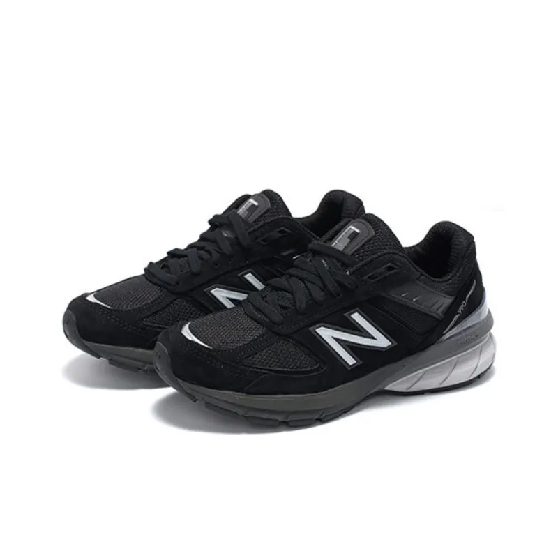 New Balance NB 990 V5 Low Top Running Shoes Women's Black Gray-1