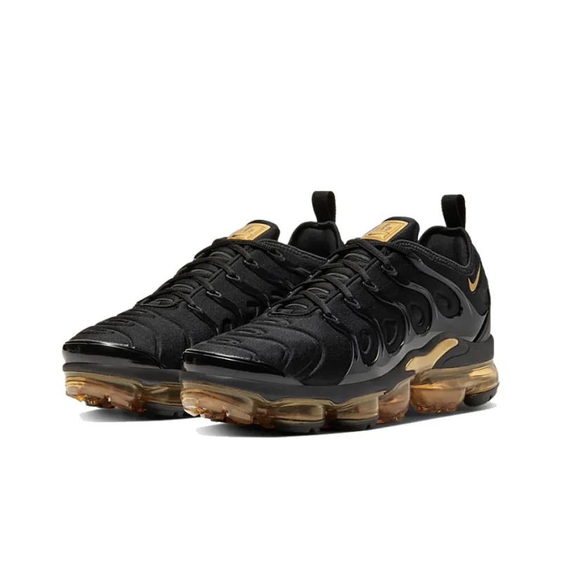 Nike Air VaporMax Plus Black Metallic Gold-2