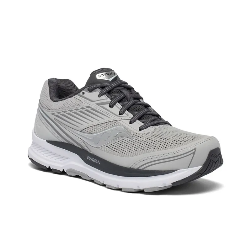 Saucony Echelon 8 Stair Team 8 Wear-Resistant Breathable Cushioning Low-Top Running Shoes Women's Gray-2