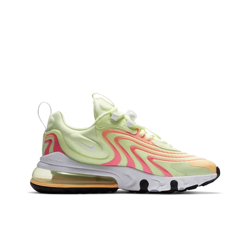 Nike Air Max 270 React Eng Barely Volt Pink Glow Women's-1