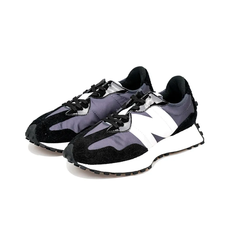 New Balance 327 Black Grey Women's-2
