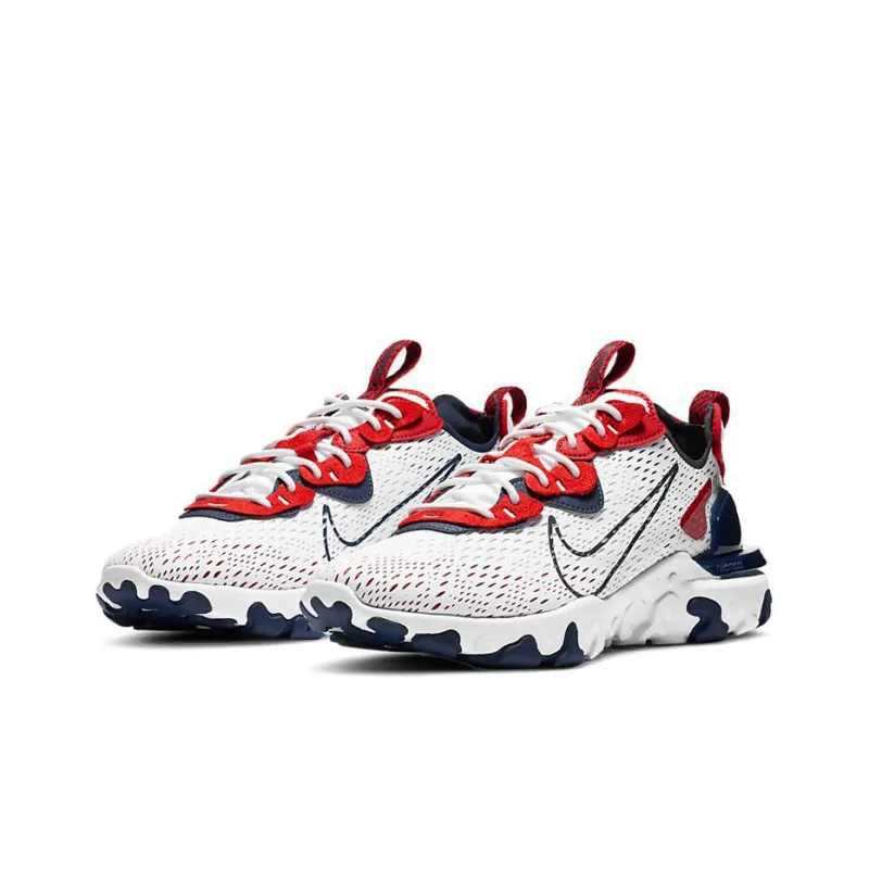 Nike React Vision White/Red/Blue-2