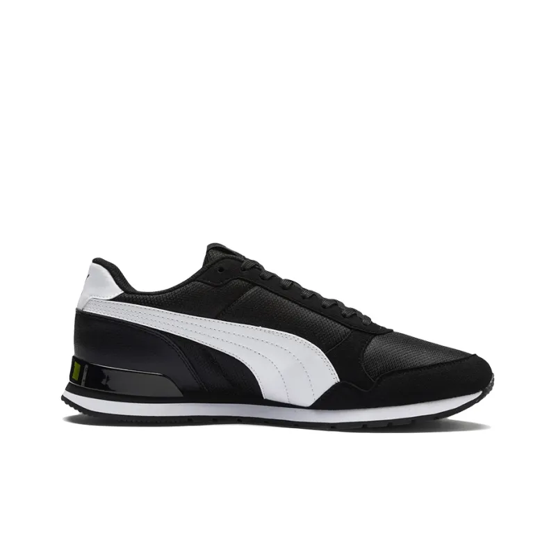 PUMA St Runner V2 Black/White Low Sneakers-1
