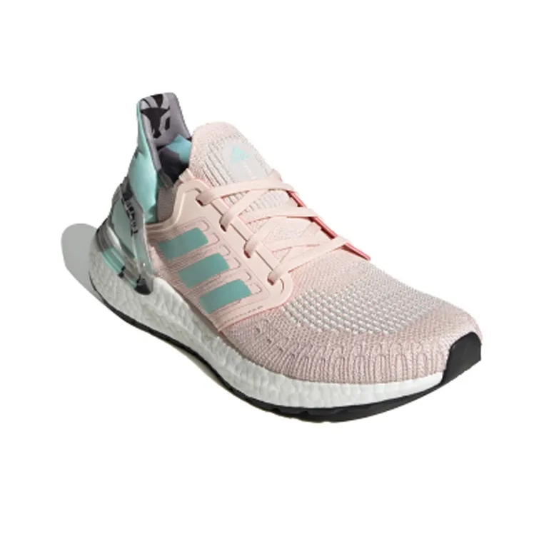 Adidas Ultra Boost 20 Pink Tint Frost Mint Collegiate Navy Women's-2