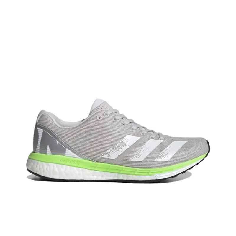 Adidas Adizero Boston 8 'Grey White Green' Women's-1