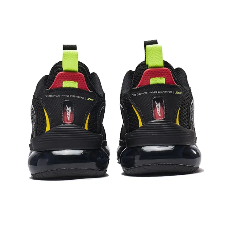 XTEP Air Cushions Generation 3 Air Mega3.0 Low Top Running Shoes Men's Black Yellow-3
