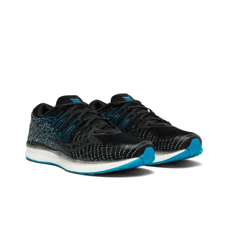 Saucony Liberty ISO 2 Low-Top Running Shoes Men's Black Blue-2
