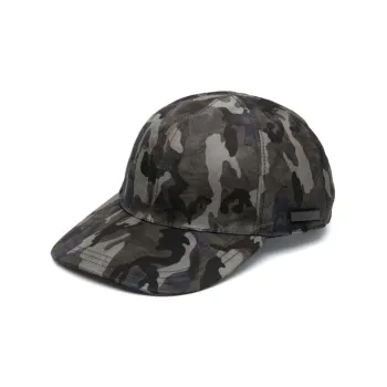 PRADA Baseball Caps Men Gray