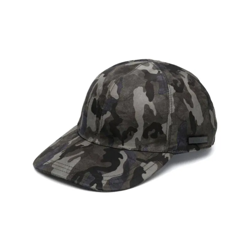 PRADA Baseball Caps Men Gray-0
