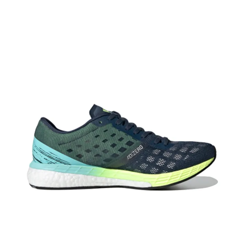Adidas Adizero Boston 9 'Blue White Yellow' Women's-1