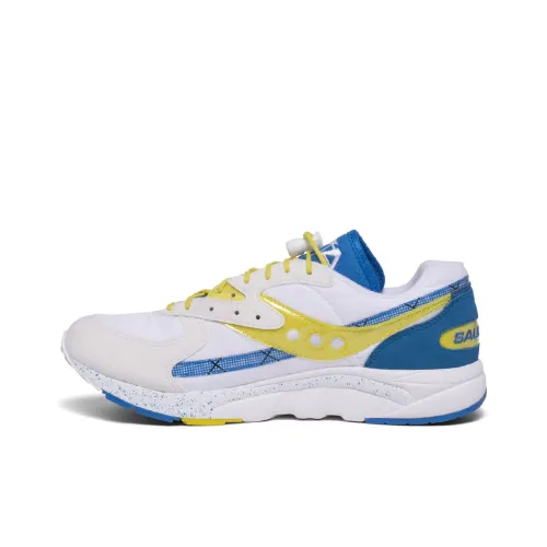 Saucony Aya White Blazing Yellow