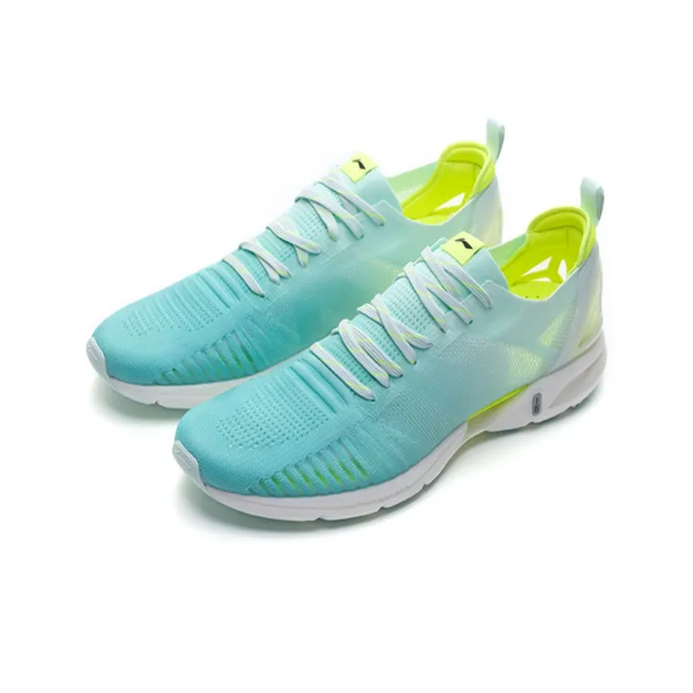 LiNing Super Light 16 Breathable Low Top Running Shoes Women's Green-2