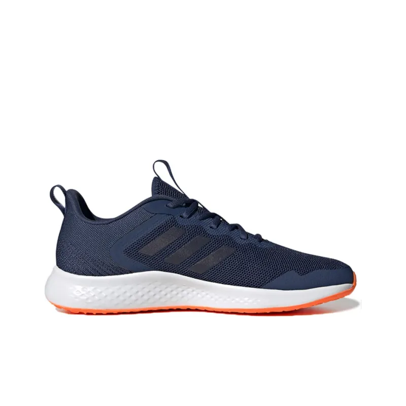 Adidas Fluidstreet Breathable Low-Top Running Shoes Men's Dark Blue Gray-1