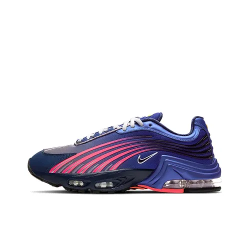 Nike Air Max Plus Running Shoes Unisex Low-Top Blue/Pink/Gray