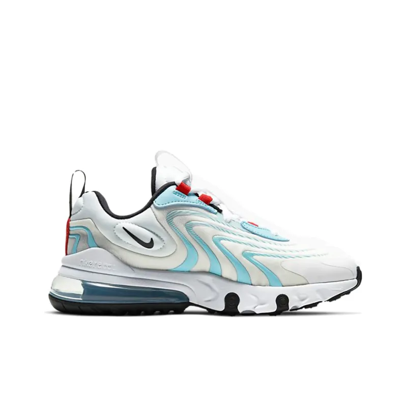 Nike Air Max 270 React ENG 'White Blue' GS-1