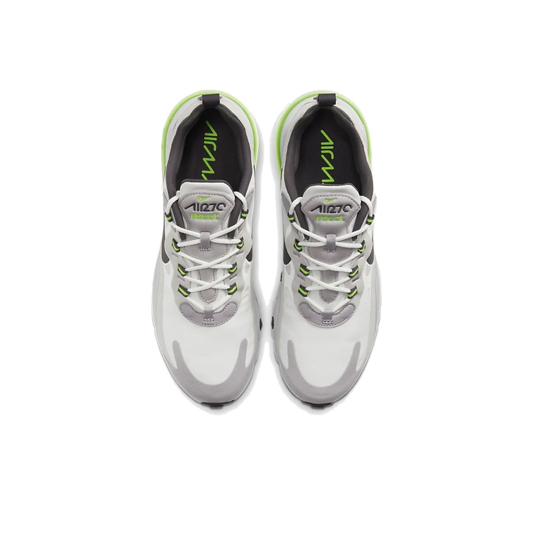 nike 270 react white grey