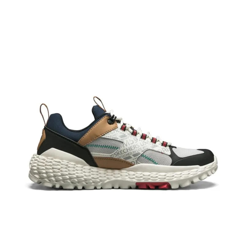Skechers Monster Cushioning, Slip Resistant, Abrasion Resistant, Breathable Low Top Running Shoes Men's Marine Blue-1