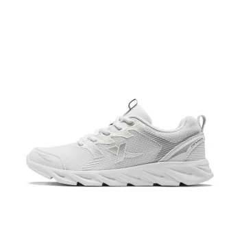 XTEP Blade Anti Slip Wear Resistant Low Top Running Shoes Women's White