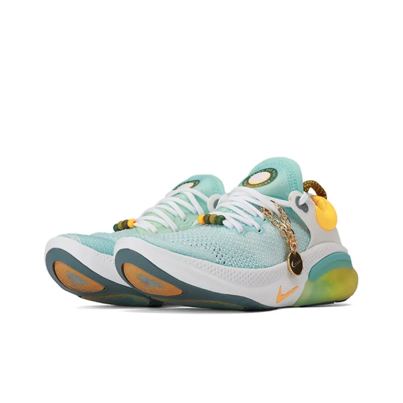 Nike Joyride Run Flyknit Glacier Ice Laser Orange Women's-2