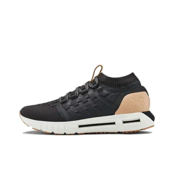 Under Armour HOVR Phantom Cushioning Wear Resistant Breathable Supportive Mid Top Running Shoes Unisex Jet Ash