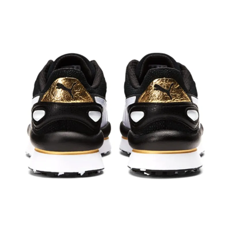 PUMA Street Rider Moirer 'Black White Gold'-3