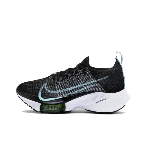 Nike Air Zoom Tempo Next% Flyknit Black White Women's