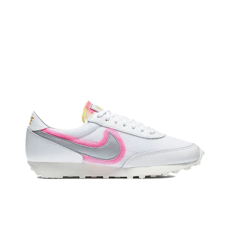 Nike Daybreak White Metallic Silver Hyper Pink Women's-1
