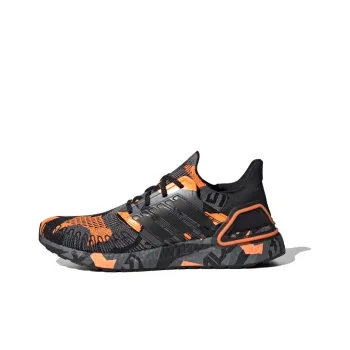 Adidas Ultra Boost 20 Geometric Pack Black Signal Orange