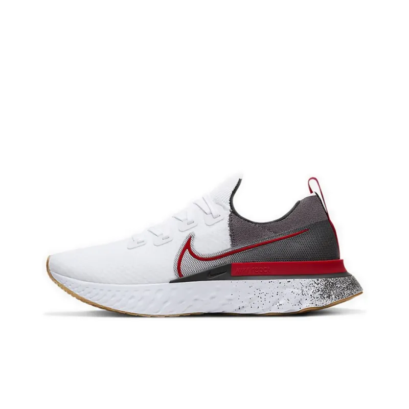 Nike React Infinity Run Flyknit White Light Brown-0