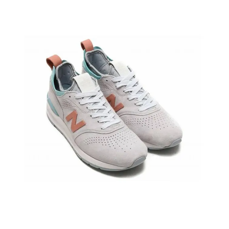 New Balance NB 997 Slip Resistant Low Top Marathon Running Shoes Men's Gray-2