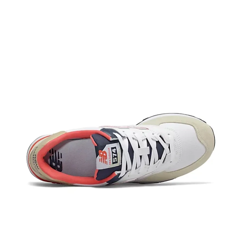 New Balance 574 Bone Toro Red-2