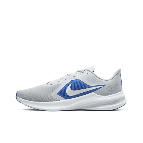 Nike Downshifter 10 Running Shoes Men Low-Top White/Royal Blue