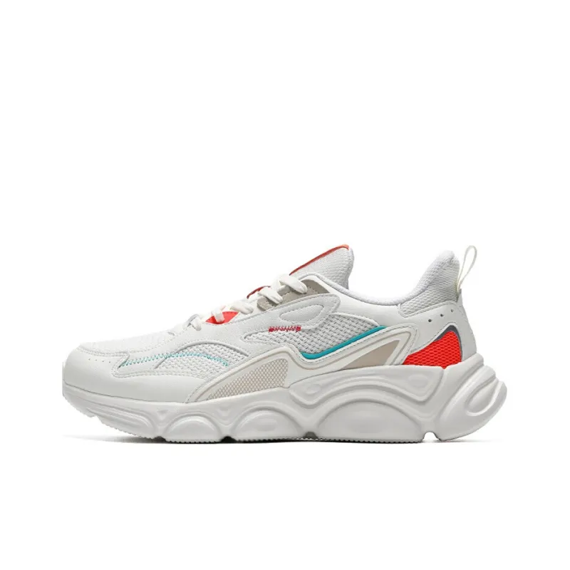 361° Low-Top Running Shoes Men's White Green-0