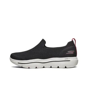 Skechers Go Walk Evolution Ultra Low Top Black/Red