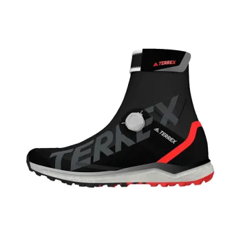 Adidas Terrex Agravic Tech Pro Trail 'Black Solar Red'