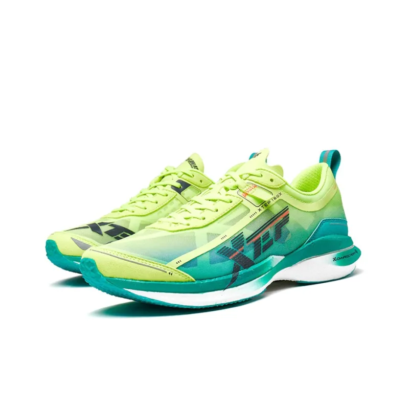 XTEP 160X 1.0 Running Shoes Men Low Top Green-1