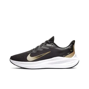 Nike Air Zoom Winflo 7 Premium 'Black Metallic Gold Grain' Women's