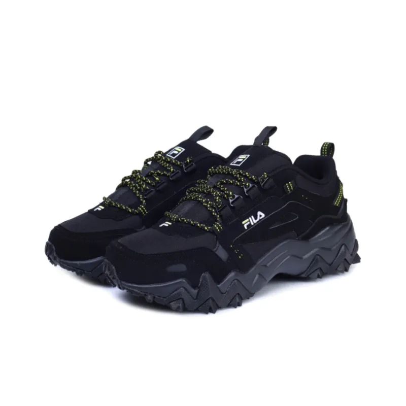 FILA Oakmont Black/Yellow Women's-1