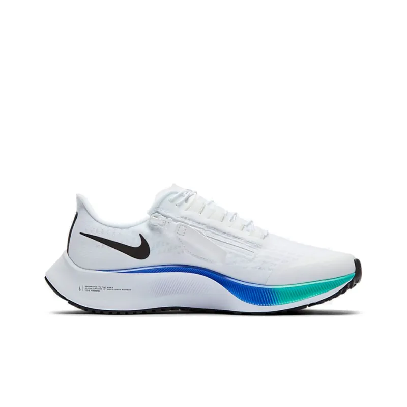 Nike Air Zoom Pegasus 37 FlyEase White Multi Color Women's-1