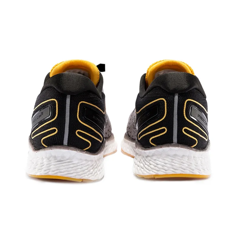 Saucony Freedom 3 Cushioning Anti-Slip And Wear-Resistant Low-Top Running Shoes Men's Black Yellow-3