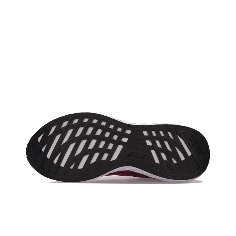 LiNing Cloud 4 Flame Reflective Low Top Running Shoes Women's Red Black-4