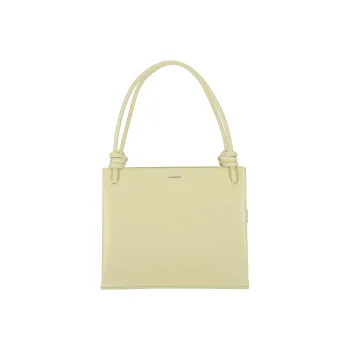 JIL SANDER Calfskin One Shoulder Handbags Women's Banana Yellow