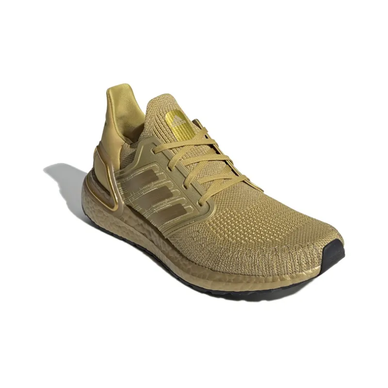 Adidas Ultra Boost 20 Gold Metallic-2