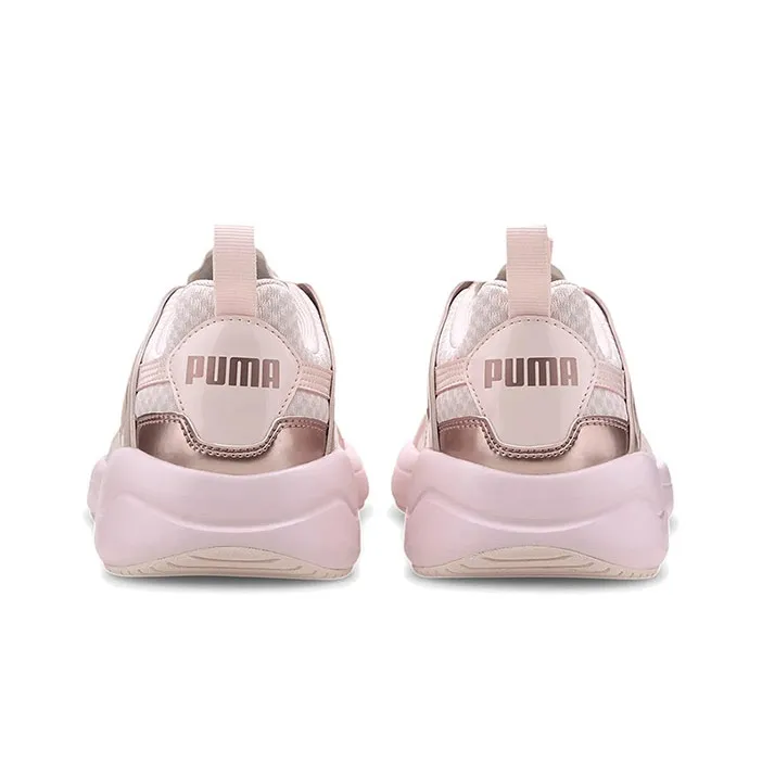 PUMA Nuage Run Running Shoes Women's Low-Top Pink/Rose Gold-3