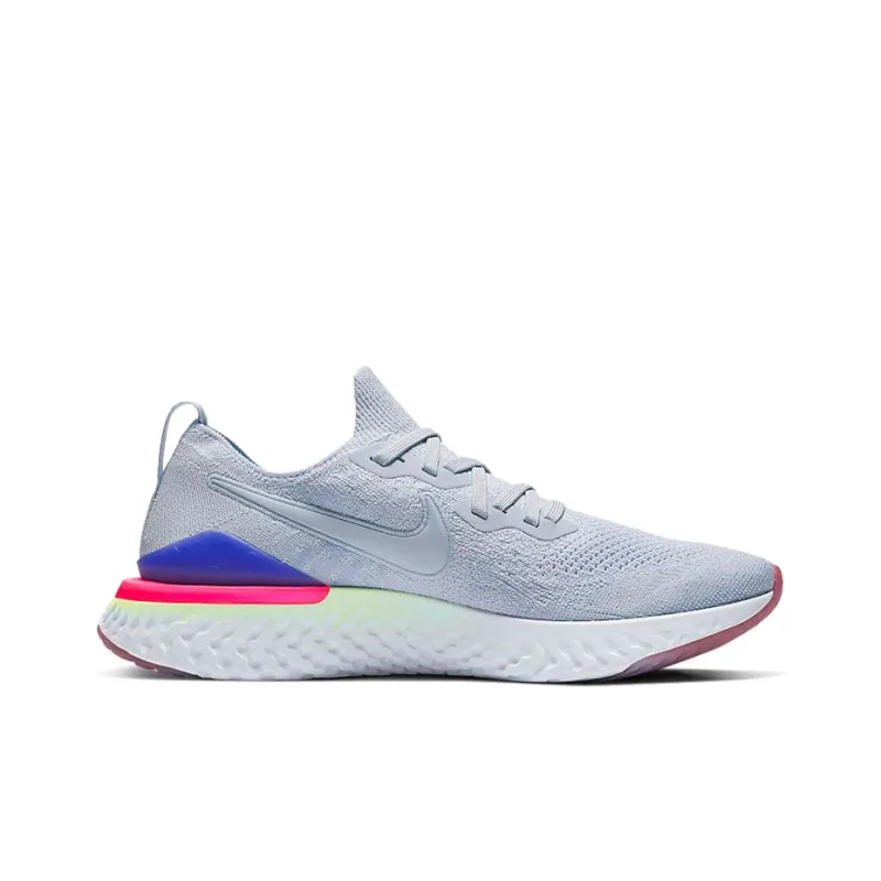 Nike Epic React Flyknit 2 Hydrogen Blue Sapphire Hyper Pink Women's-1
