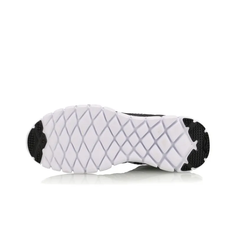 LiNing 24H Low-Top Running Shoes Unisex Black White-4