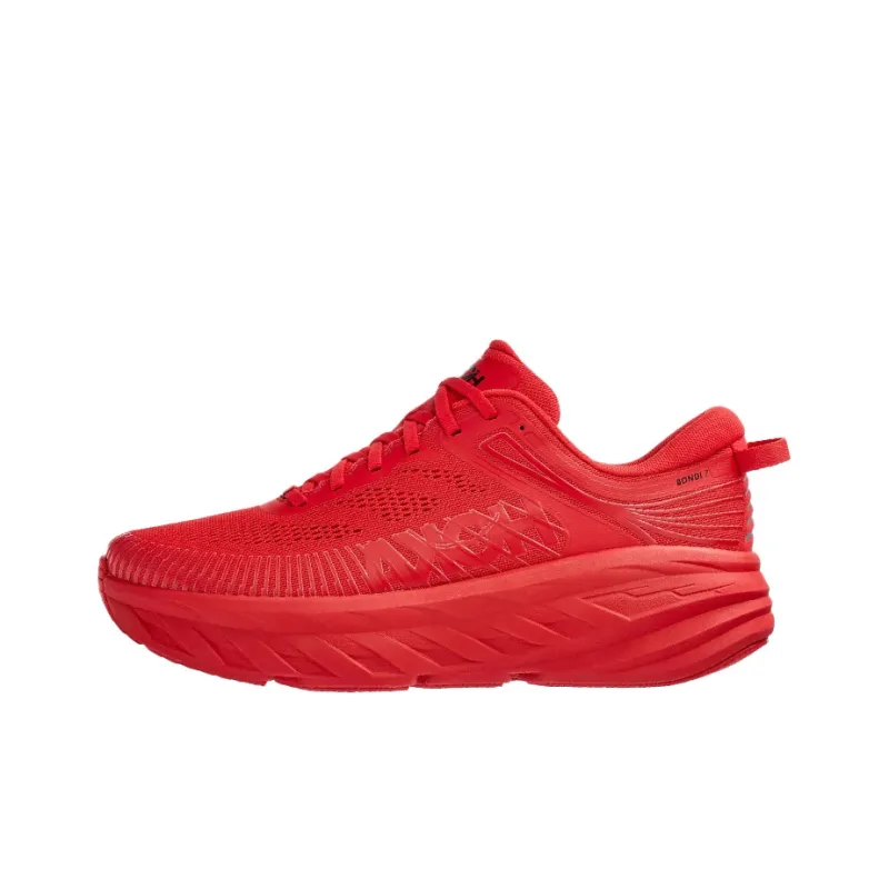 HOKA ONE ONE Bondi 7 High Risk Red-0