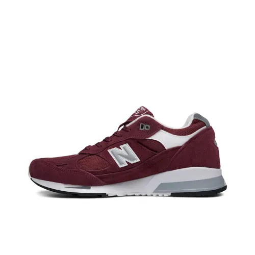 New Balance NB 991.5 Running Shoes Unisex Low-Top Burgundy