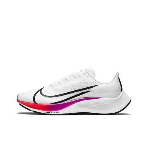 Nike Air Zoom Pegasus 37 White Multi-Color Women's